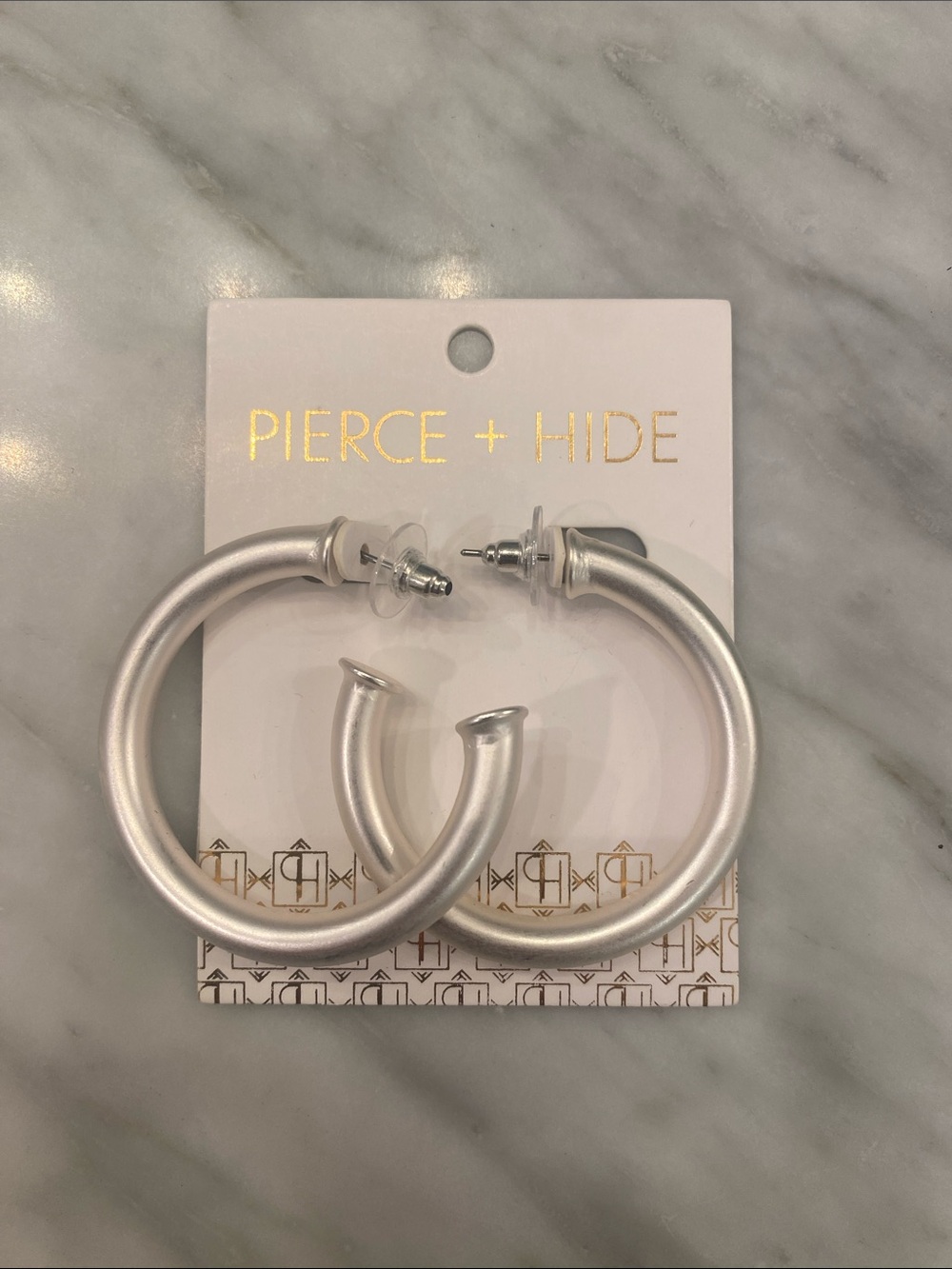 Silver Hoop Earrings